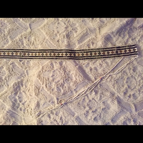 Beautiful Beaded Boho belt - Picture 6 of 6